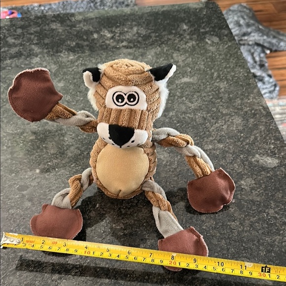 Plush Dog Toy Tiger with Rope Limbs Tug & Move Limbs 8” Dog Toy NWT - Picture 5 of 10